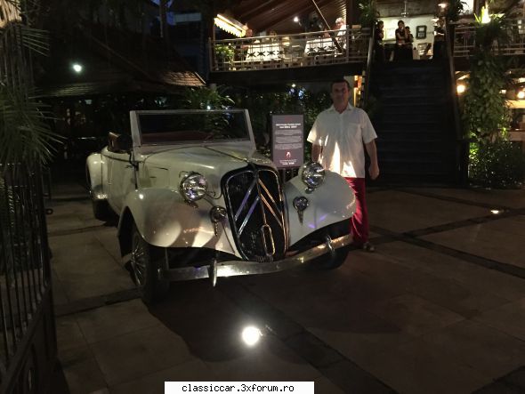Mirel Vicaru Timisoara - Traction Avant cabrio 1934 + subsemnatul = love - Prezentare forumisti