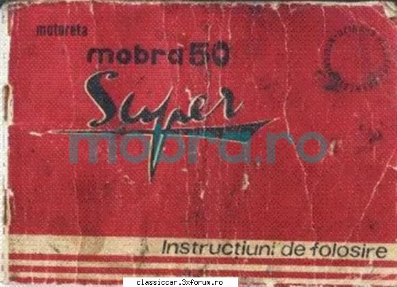Mobra 50 - si coperta veche ,rog pe cineva sa imi - Prezentare motociclete, motorete si biciclete de colectie