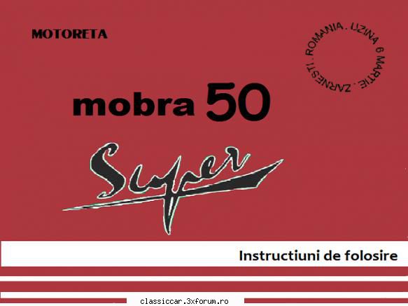 Mobra 50 - Multumesc pentru raspunsuri. am reusit - Prezentare motociclete, motorete si biciclete de colectie