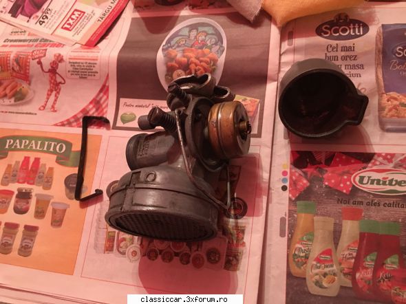 Mobra 50 - Lucrez la carburator tot ce era de schimbat am - Reconditionari si Restaurari