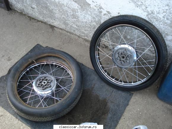Mobra - remontarea anvelopelor pe obad� - Prezentare motociclete, motorete si biciclete de colectie
