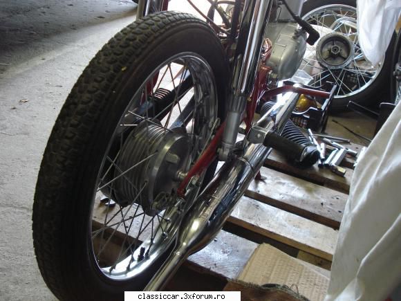 Mobra 50 Super 1980 - esapamentul repus la loc - Prezentare motociclete, motorete si biciclete de colectie