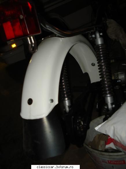Mobra Hoinar 1990 - aripa spate si presul de - Prezentare motociclete, motorete si biciclete de colectie