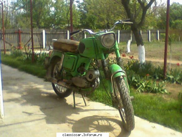 Mobra Super - salutare Mobra super culoare verde - Prezentare motociclete, motorete si biciclete de colectie