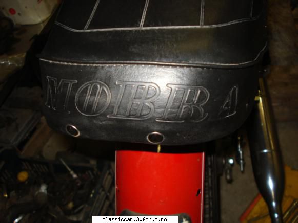 Mobra Turist 1983 - inscriptia original de pe sa - Prezentare motociclete, motorete si biciclete de colectie