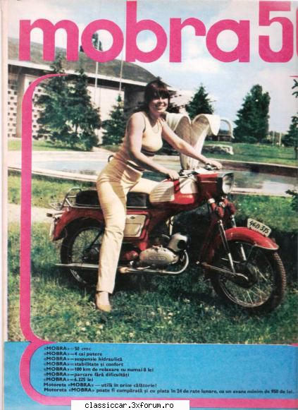 Mobra Turist 1983 - autom - Prezentare motociclete, motorete si biciclete de colectie