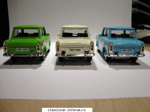 Modelism si machetute - Trabant din spate - Modelism si machetute