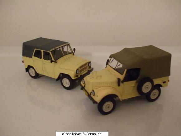 Modelism si machetute - doua 4x4 rusesti - Modelism si machetute