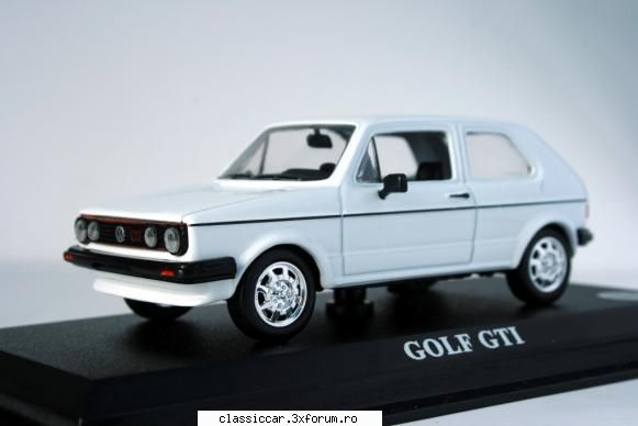Modelism si machetute - Golf I GTI ,1/43 - Modelism si machetute