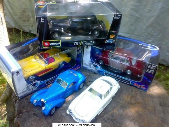 Modelism si machetute - am de vanzare 5 bucati 1/24 si anume : bugatti - Modelism si machetute