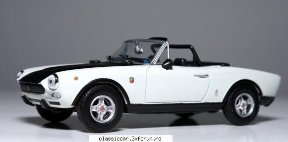 Modelism si machetute - FIAT 124 Abarth - Modelism si machetute