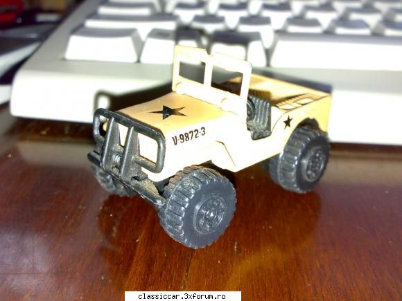 Modelism si machetute - jeep de armata tot matchbox - Modelism si machetute