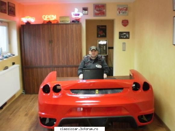 Modificarea unei Ferrari F 430 - Biroul meu aproape gata - Reconditionari si Restaurari