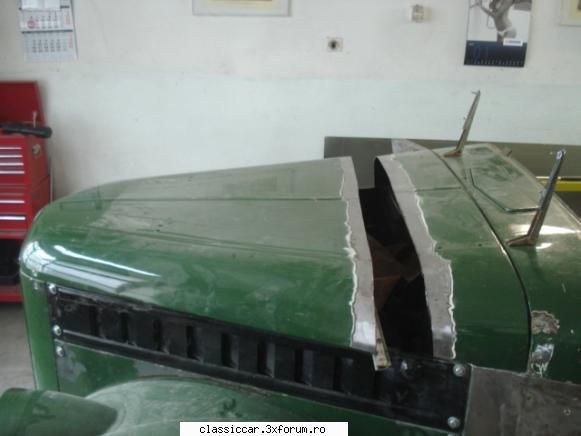 Modificarea unui M - Botul M a fost prelungit cu 15cm . Capota la fel - Reconditionari si Restaurari