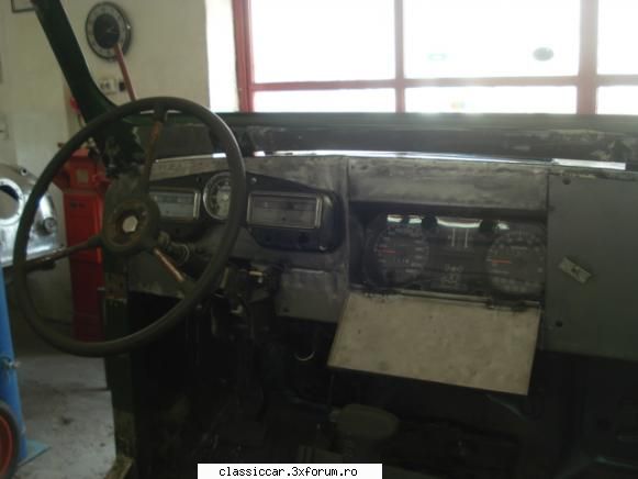 Modificarea unui M - Si volanul modificat pe butuc de Pajero - Reconditionari si Restaurari