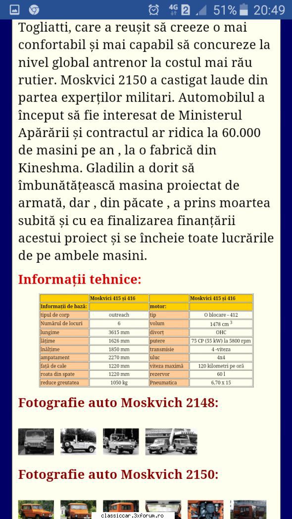Moskvich 2150 - Nicu_Nix - Discutii libere