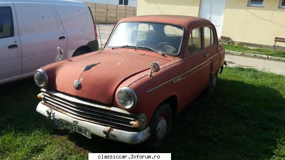 Moskvich 403 - Buna tuturor, ma numesc Andrei si sunt din - Prezentare masini
