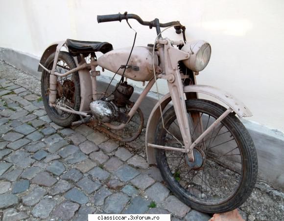 Moto Victoria 1939 - Chiar si asa praf tot da Sah-mat! plasticelor din - Reconditionari si Restaurari