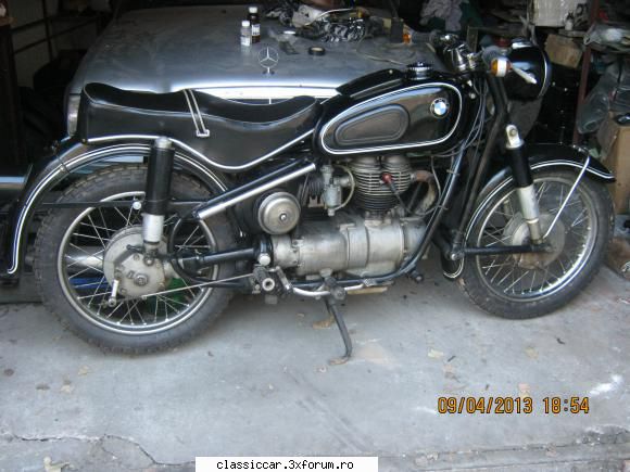 Motocicleta B M W R 27 - Ieri am scos BMW-ul din - Prezentare motociclete, motorete si biciclete de colectie
