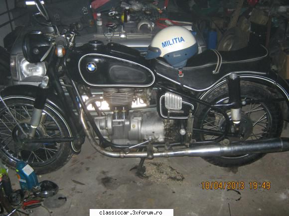 Motocicleta B M W R 27 - Azi motocicleta a primit - Prezentare motociclete, motorete si biciclete de colectie