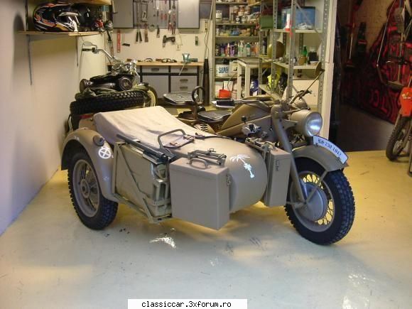 Motociclete Germane din WW2 - Misu de Cluj - File de istorie