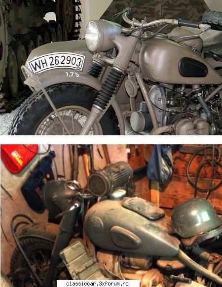 Motociclete Germane din WW2 - Misu de Cluj - File de istorie