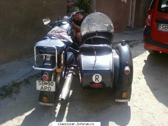 Motocicletele mele - din spate semnul cu r(romania - Prezentare motociclete, motorete si biciclete de colectie