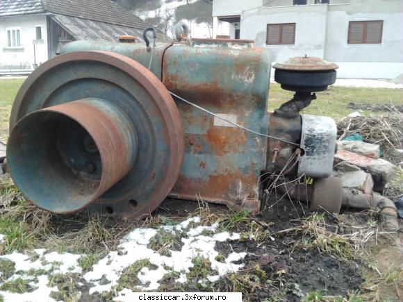 Motor stationar - Vor sa-l dea la fier vechi, asa ca, ieri - Vanzari auto-moto clasice de catre intermediari
