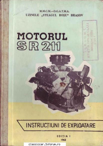 Motorul SR 211 - Disponibila pe e-mail, la cerere - Documentatii Tehnice - Colectie de linkuri tehnice utile