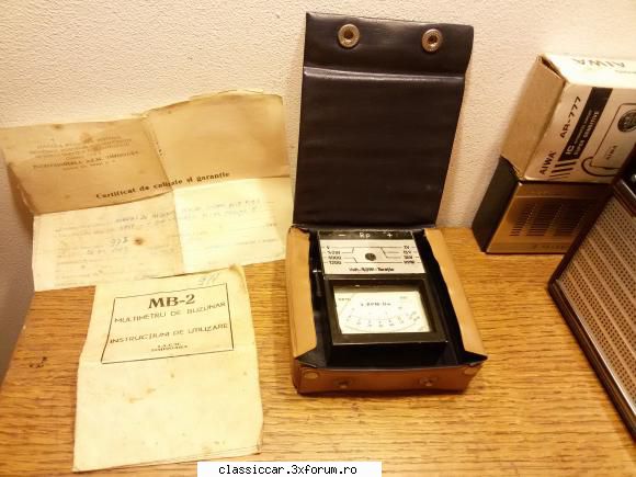 Multimetru portabil - V�nd un multimetru portabil destinat - Vanzari  piese si accesorii
