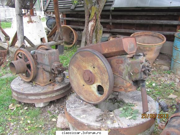 Muzeul de etnografie CHISCAU - Tot felul de motoare cu un piston - Am vazut prin Romania