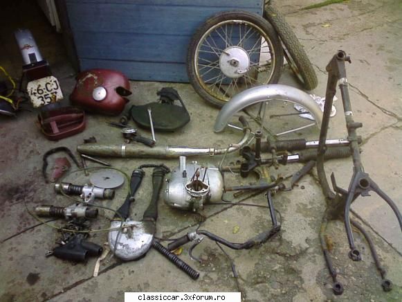 Mz R(a)t - azi am desfacut-o bucati si am inceput - Prezentare motociclete, motorete si biciclete de colectie