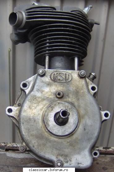 NSU 351 OSL din 1938 - carcasa carter generatie veche,palier stg scurt - Reconditionari si Restaurari
