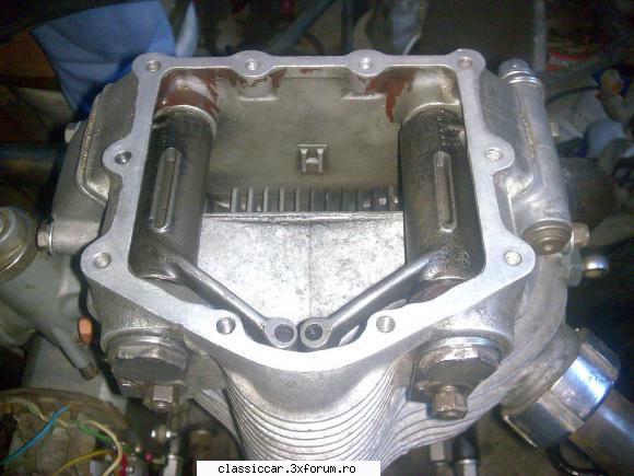 NSU 351 OSL din 1938 - Chiulasa aluminiu interior - Reconditionari si Restaurari