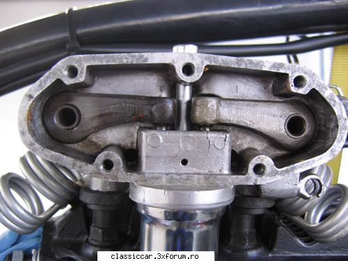 NSU 351 OSL din 1938 - distributie superioara chiulasa fonta - Reconditionari si Restaurari