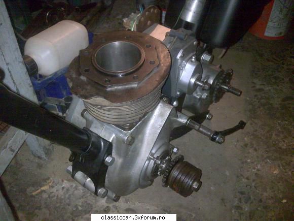 NSU 351 OSL din 1938 - Cilindrul l-am bucsat pe noul piston,as fi vrut - Reconditionari si Restaurari