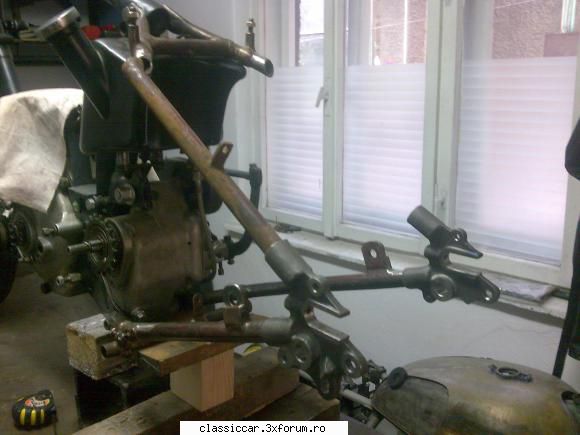NSU 351 OSL din 1938 - Potrivirea unghiului - Reconditionari si Restaurari