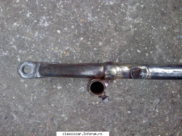 NSU 351 OSL din 1938 - Traversa inferioara,care consolideaza bratele - Reconditionari si Restaurari