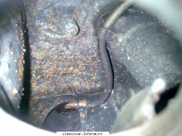 NSU 351 OSL din 1938 - Iar aici se poate vedea finalul conductei,in - Reconditionari si Restaurari