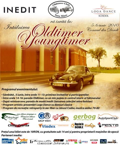 Nemzetkozi Oldtimer talalkozo � Szatmarnemeti � 2010 junius 5-6. - Prinzinger - Hungarian corner