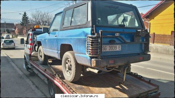 Nissan Patrol K260 SD - A urmat un drum aproape fara peripetii pana la - Prezentare masini