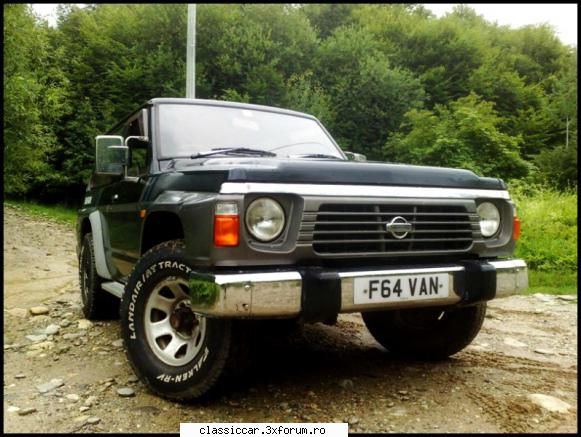 Nissan Safari Y cmc diesel. - Am ajuns cu bine acasa si dupa o binemeritata - Prezentare masini