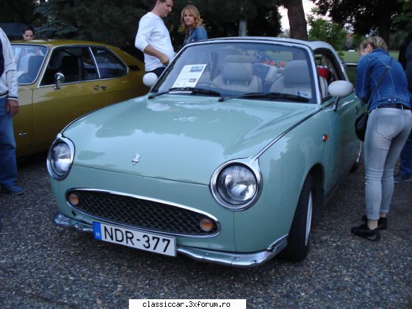 Noaptea muzeelor Kecskem�t - o masinut� foarte simpatic� : Nissan Figaro ! - Arhiva evenimente 2018