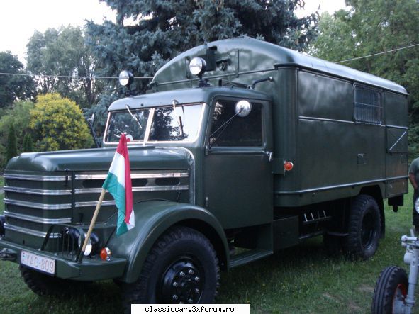 Noaptea muzeelor Kecskem�t - autocamino Csepel 344 - fabricatie 1958 - uzinele - Arhiva evenimente 2018