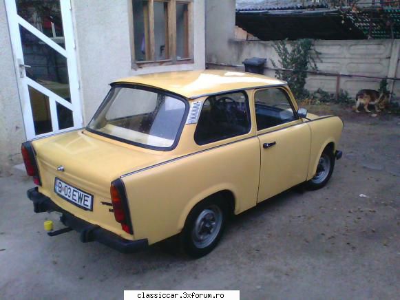 Noua achizite Trabant 601 - Alta din spate , pozele astea sunt facute inainte - Prezentare masini