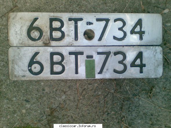 Numere auto vanzare - w311 - Vanzari  piese si accesorii