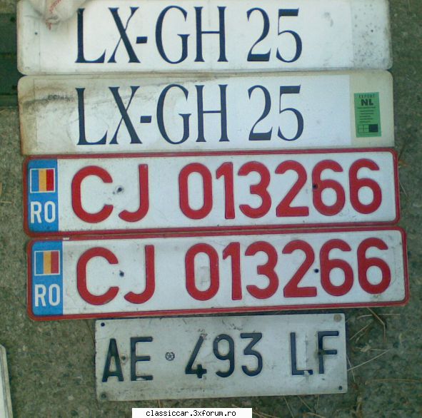 Numere auto vanzare - Habar nu am de unde o fi ultimul - Vanzari  piese si accesorii