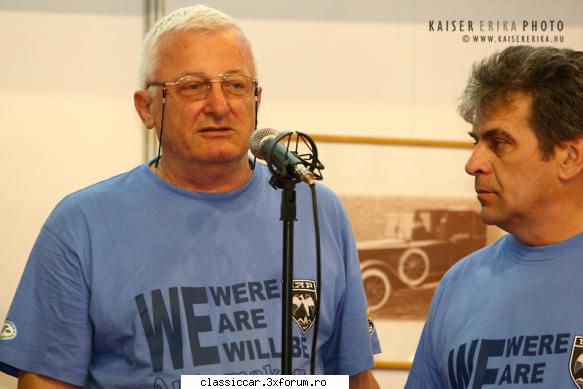 OLDTIMER EXPO Budapesta Aprilie - Oficialii Rom�ni la interviu - Arhiva evenimente 2012