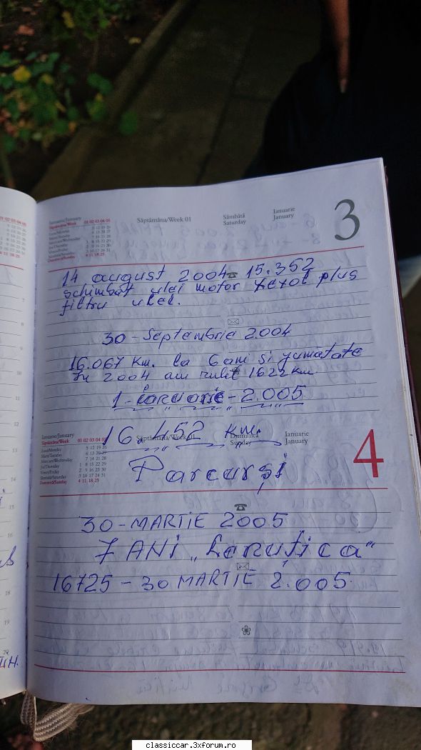 O achizitie recenta-CN3-Lenuta1998 - o fila din caietul ei...una care nu contine si - Prezentare masini