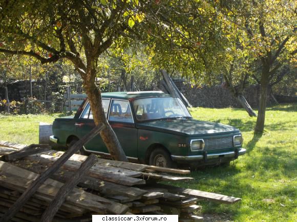 O mica/mare vanatoare - Wartburg 353. gasit la Bucova, jud. CS - Am vazut prin Romania
